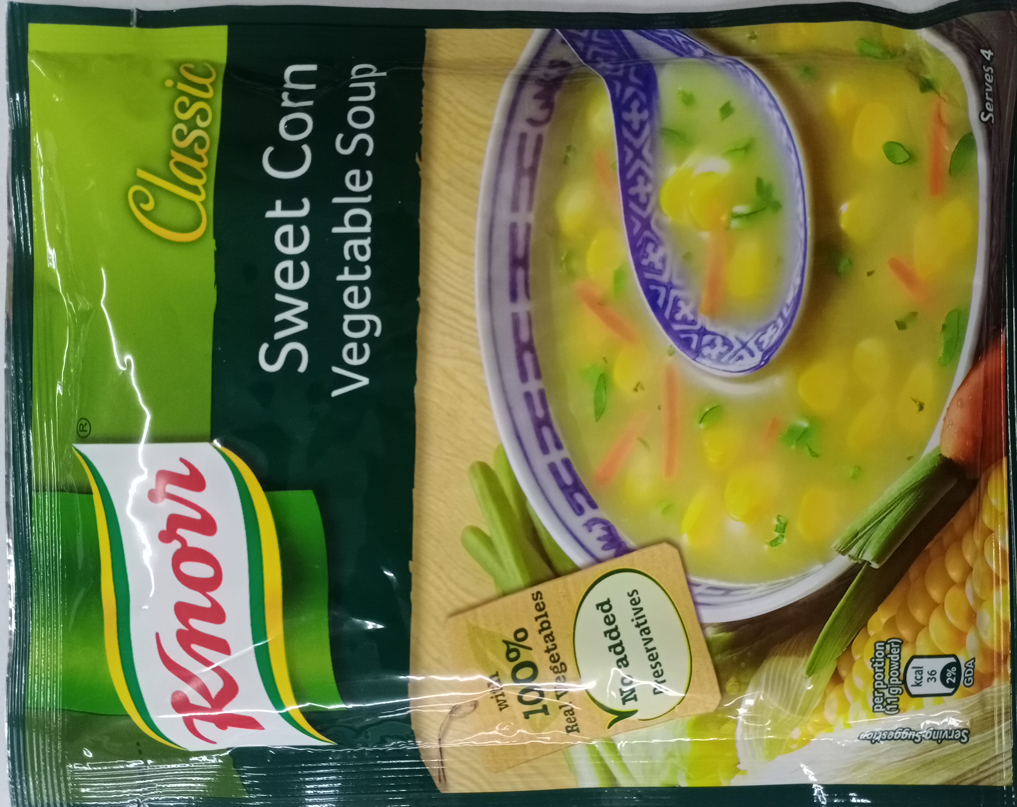 Knorr Sweet Corn Vegetable Soup