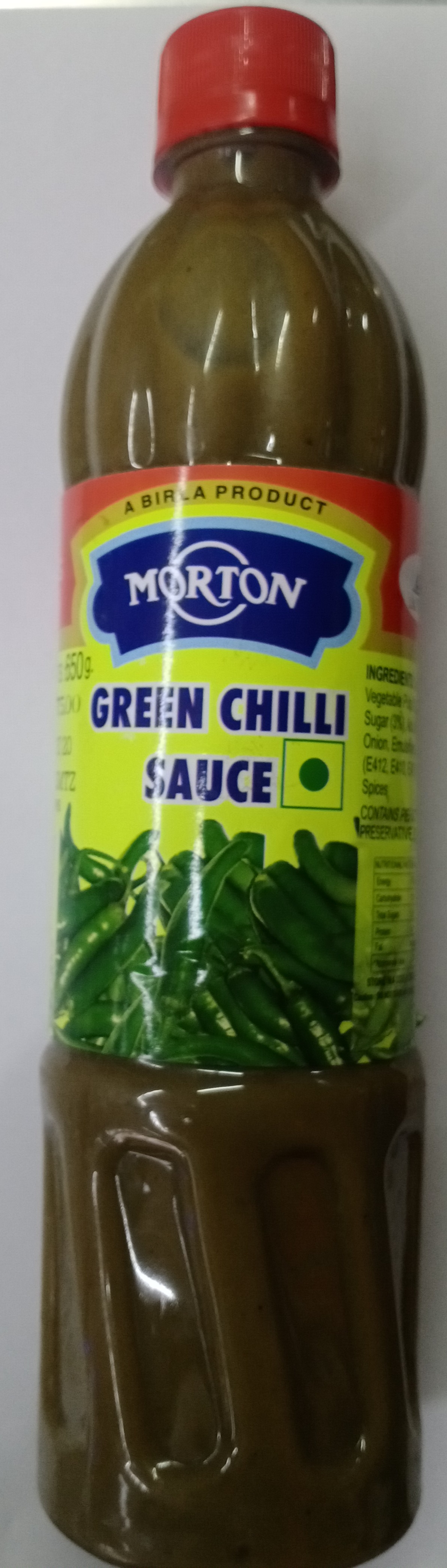 Morton green chilli sauce