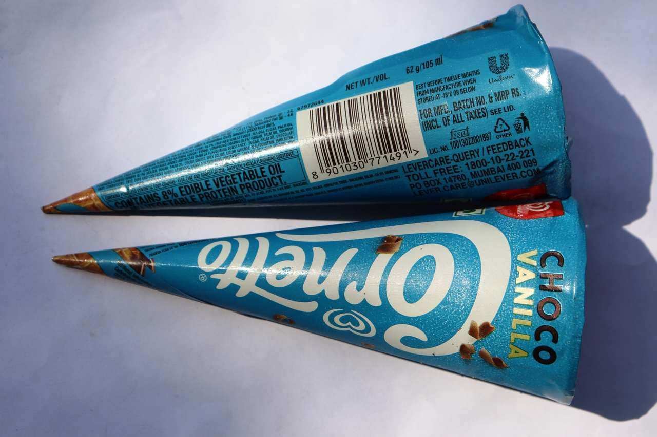 CHOCO VANILLA CORNETTO