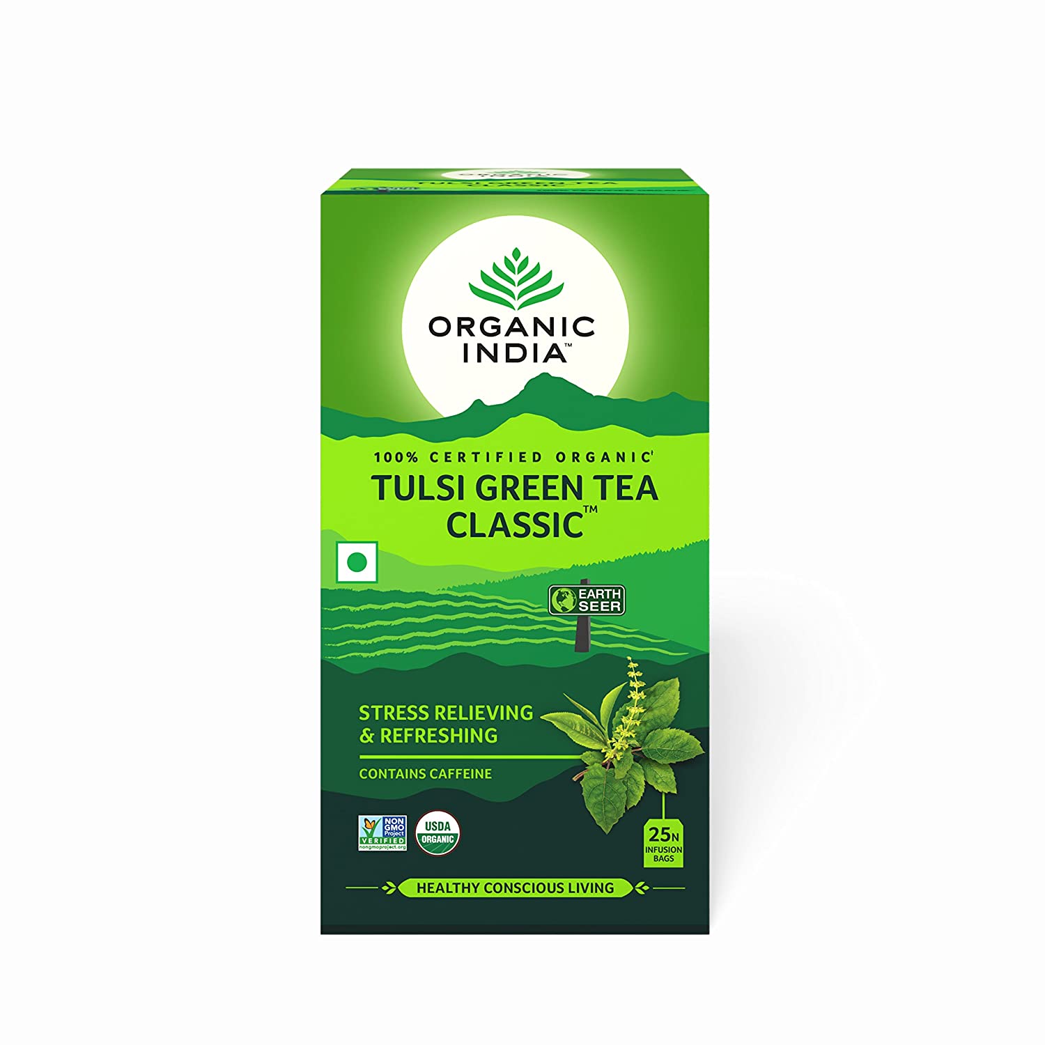 ORGANIC TULSI GREEN TEA CLASSIC