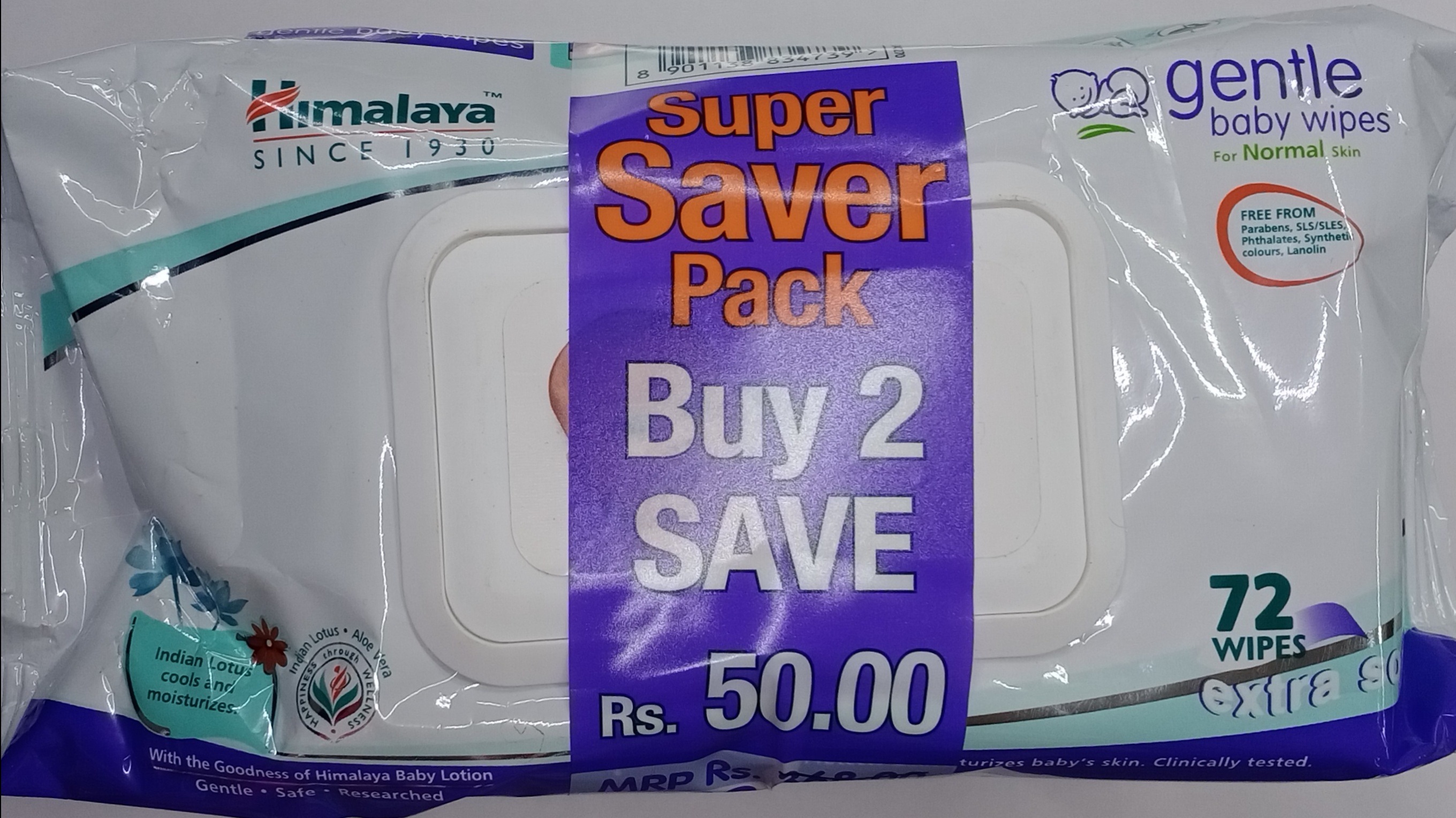 Himalaya baby wipes super saver pack