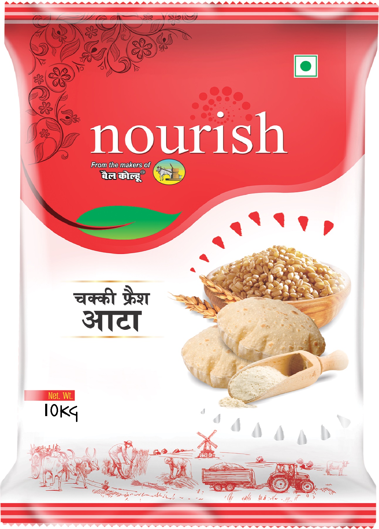 Nourish fresh Chakki Atta