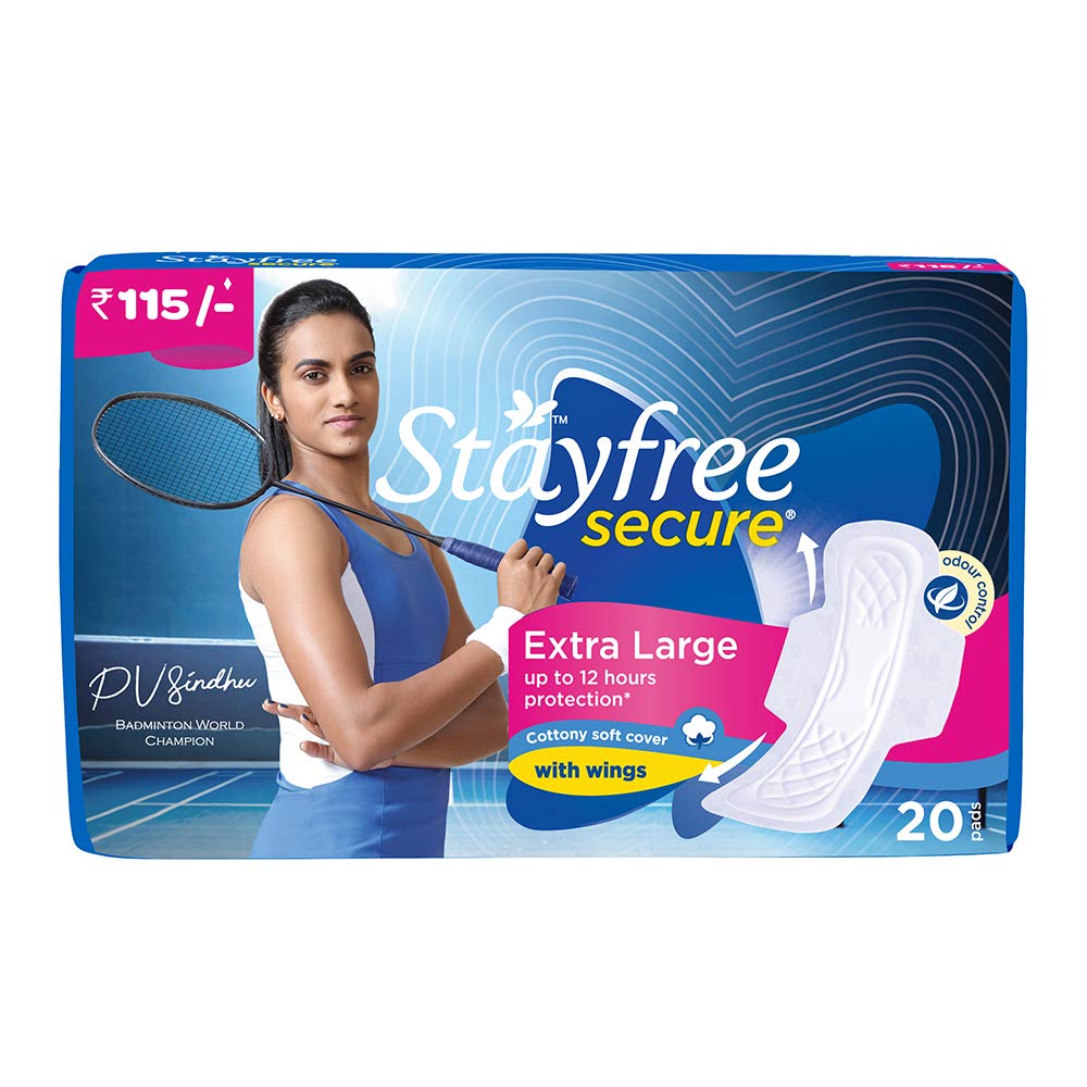 Stayfree Secure Cottony Extra Large