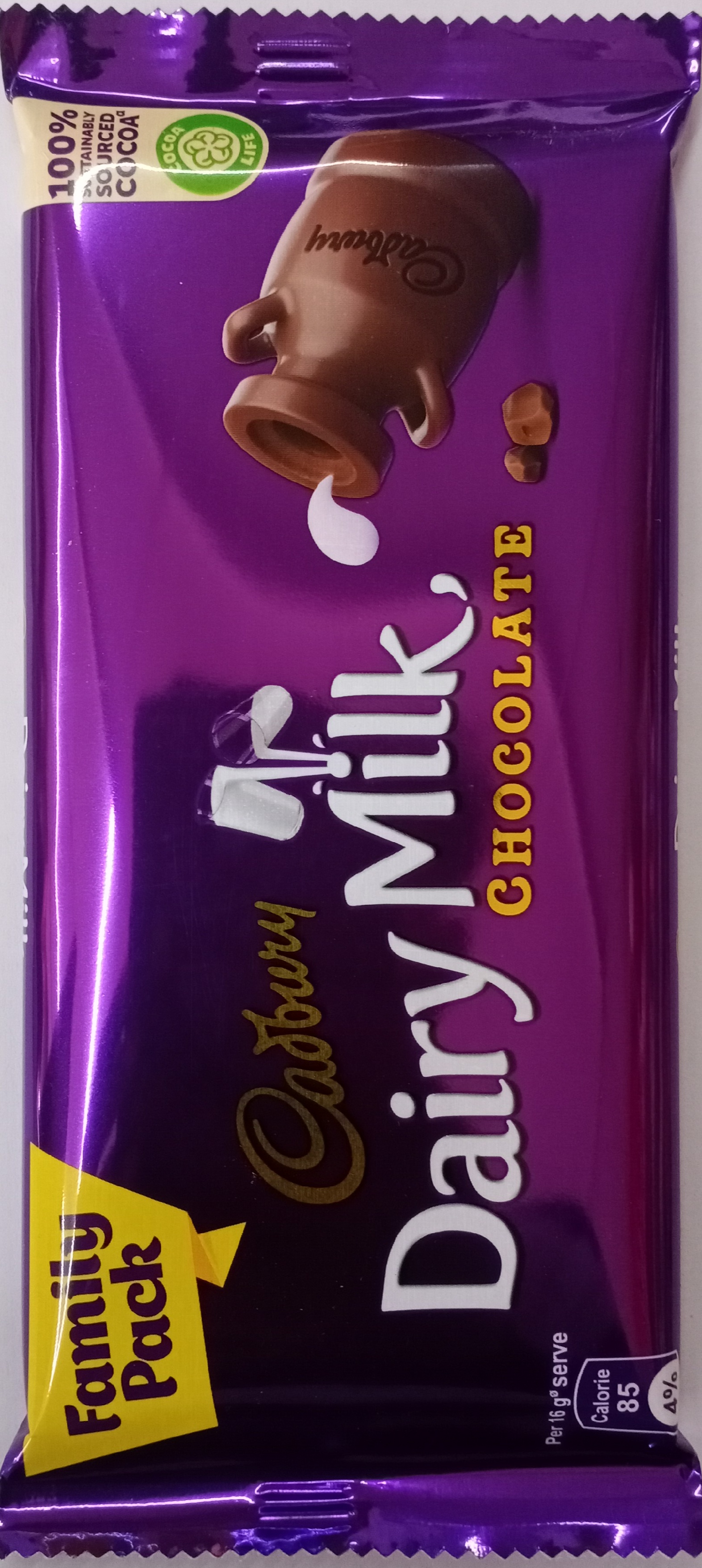 Cadbury dairy milk chocolate family pack