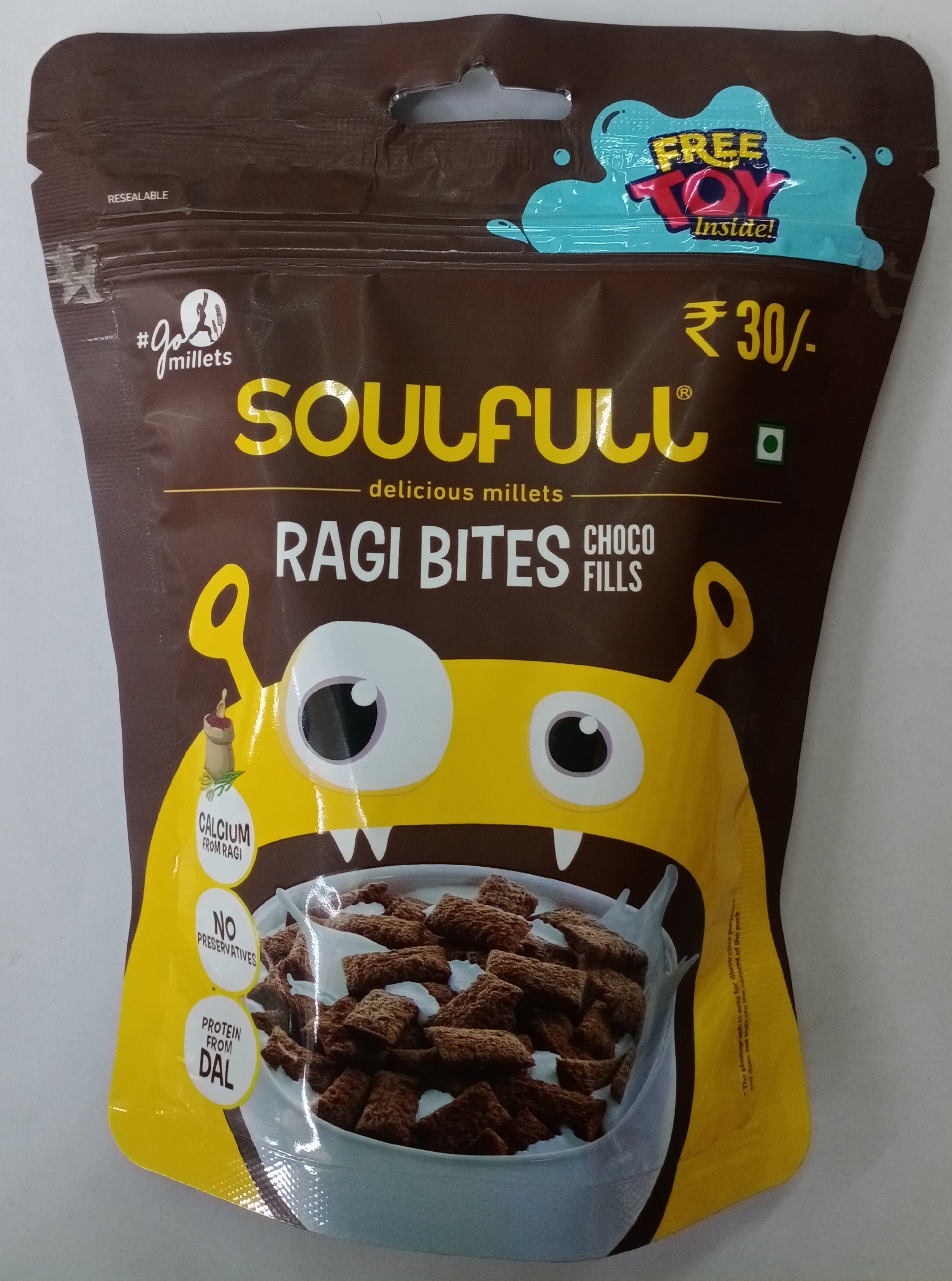 Soul Full Ragi Bites Choco Fills