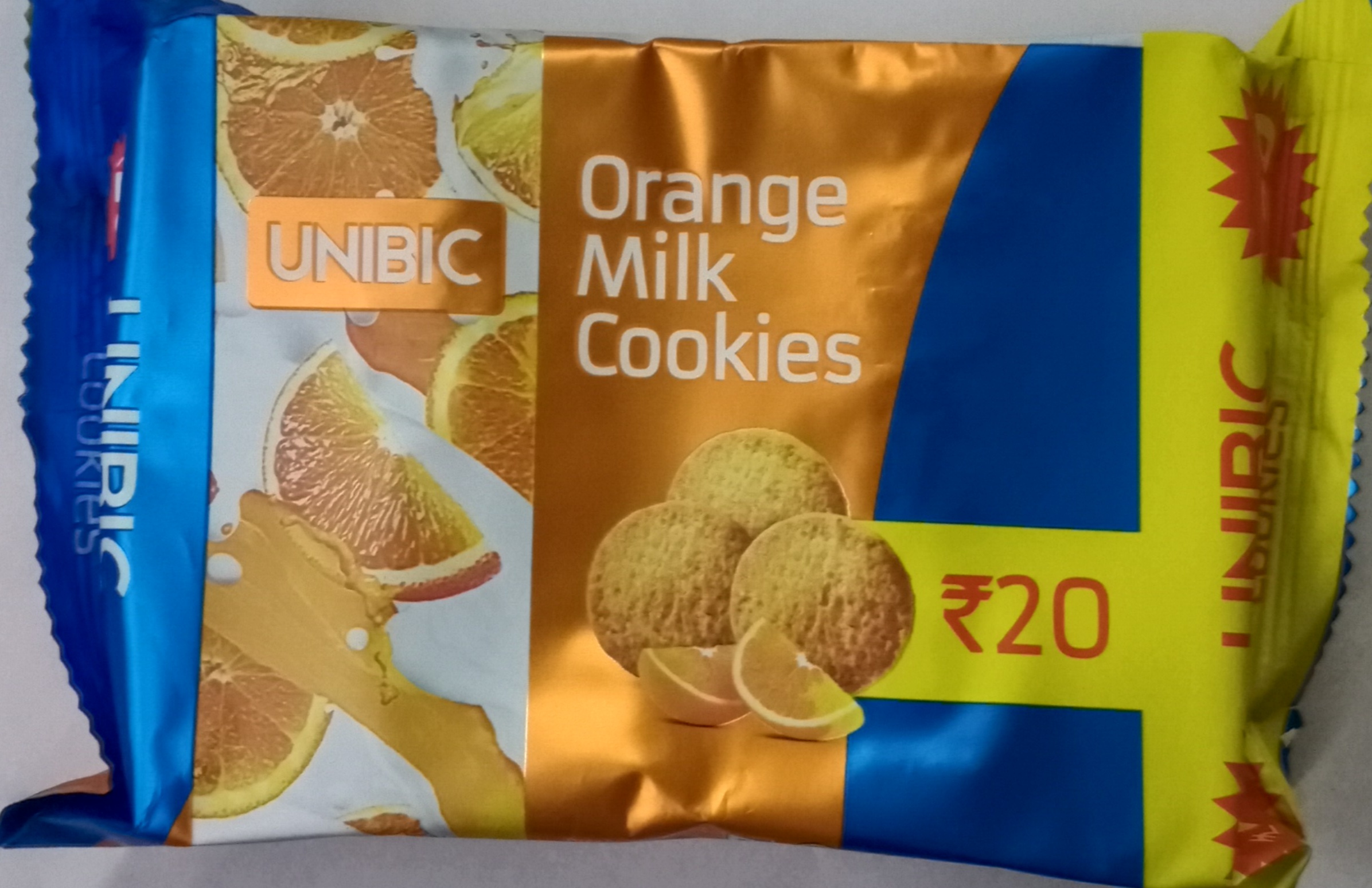 UNIBIC Orange milk cokies