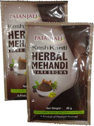 Patanjali kesh kanti  herbal mehandi natural Brown